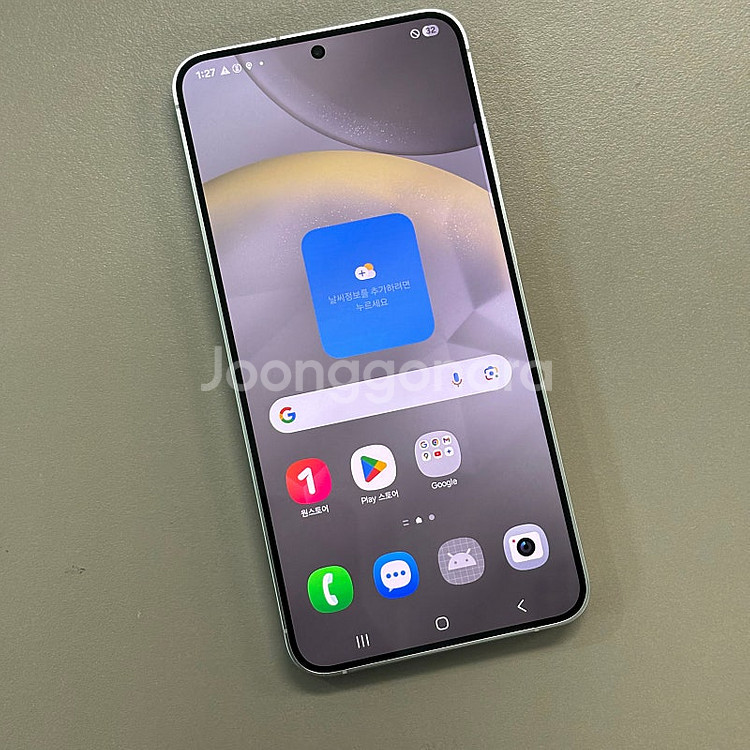 (S급)갤럭시S24플러스 마블그레이색상 256용량 24년8월개통 깔끔한 S급 단말기 정상해지공기계 56만 판매합니다--2