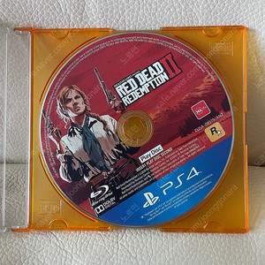 PS4 플스4 레데리2(레드데드리뎀션) 플레이 디스크