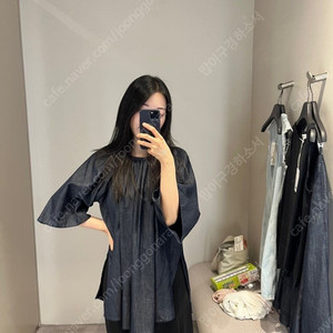 택 새옷70%할인 코스Cos 오픈숄더 데님 블라우스ㅡ🩵🩵