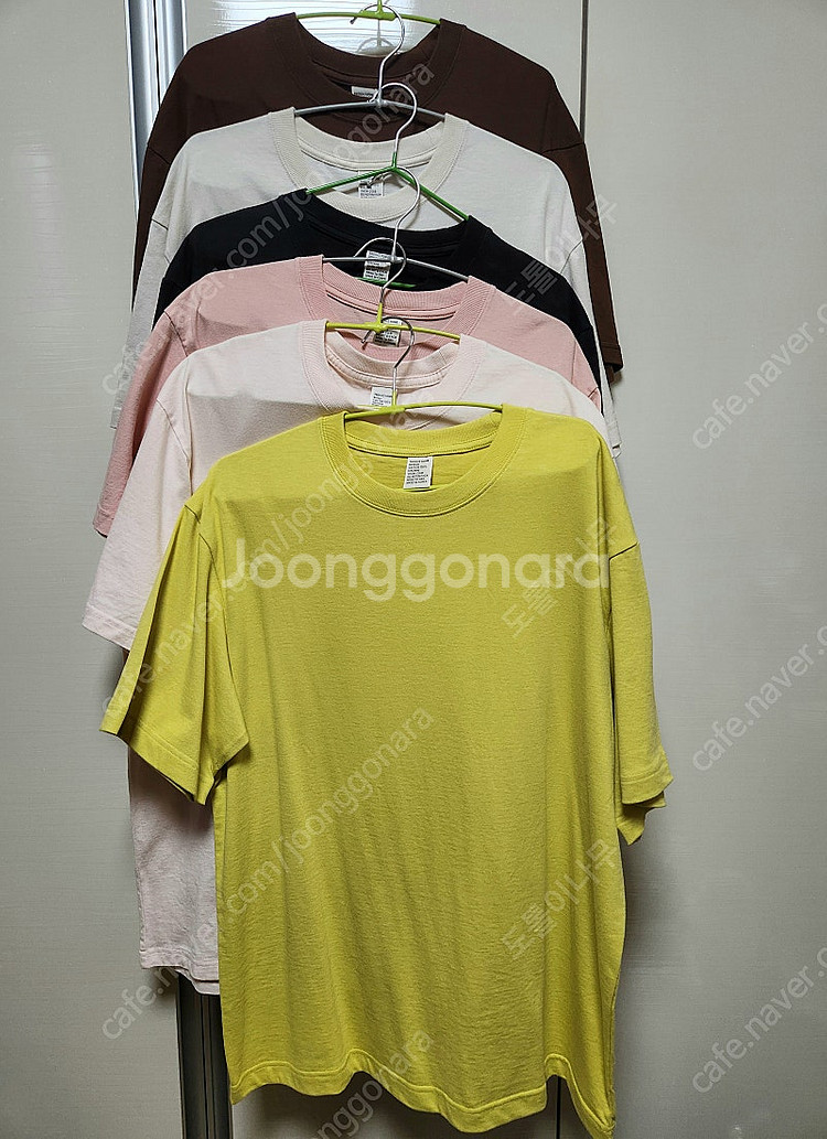 토마스모어 체인티 6벌 s, m 사이즈 남녀공용 반팔--0