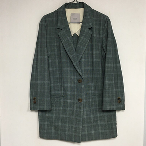 MOE 모에 더블버튼 체크 자켓 55 / 랑방 마인 오브제 타임 럭키슈에뜨 산드로 마쥬 오르 시에 시스템