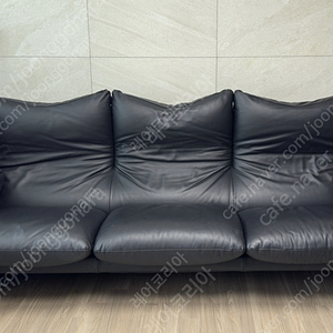 Cassina 까시나 마라룽가 3시트 x등급 블랙 소파