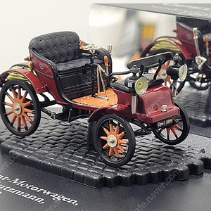 1:43 오펠 1899 Patent-Motorwagen 다이캐스트 모형자동차