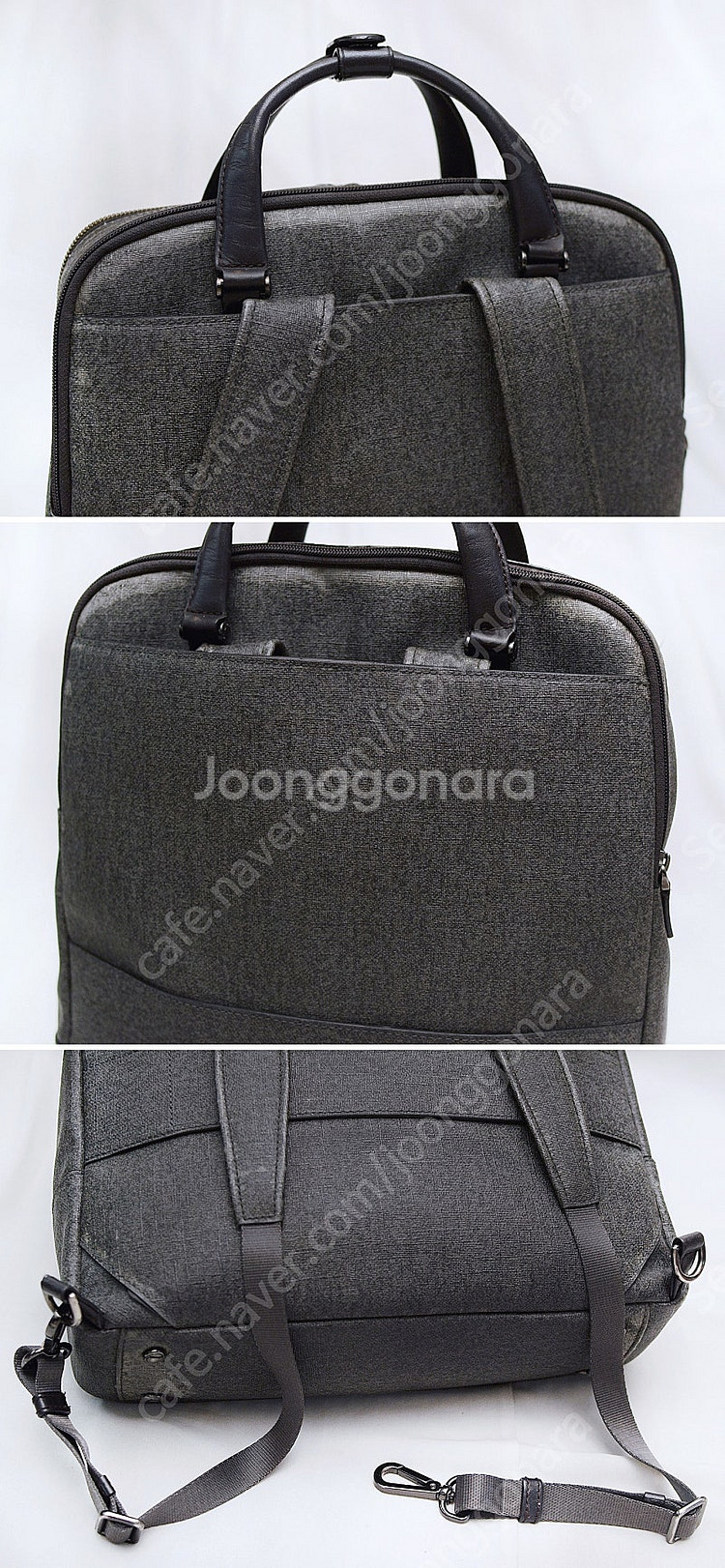 투미 (TUMI) 싱클레어 캔버스 레더 2웨이 토트.백...--5