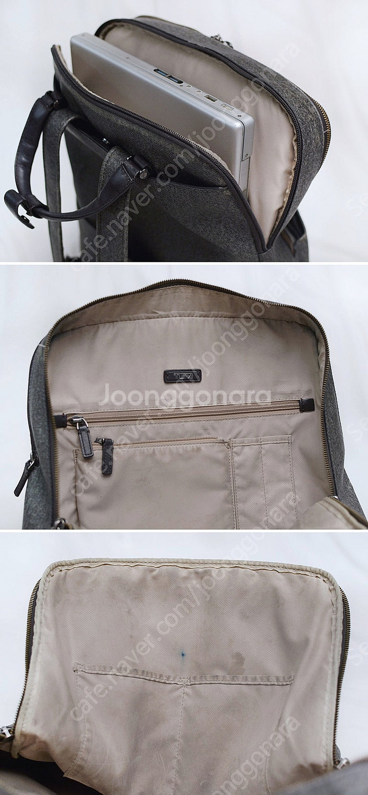투미 (TUMI) 싱클레어 캔버스 레더 2웨이 토트.백...--8