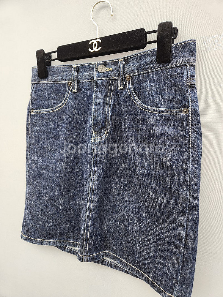 C.K Jeans 캘빈클라인진 데님스커트/한섬 타임 마...--1