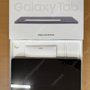 갤럭시탭 S10FE 5G 셀룰러+Wifi (그레이, 128g) 팝니다.