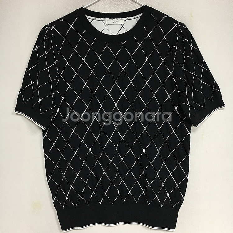 22 헤지스 레이디스 엠보 반팔 니트 90 / 랑방 마인 오브제 타임 럭키슈에뜨 산드로 마쥬 오르 시에 시스템--0