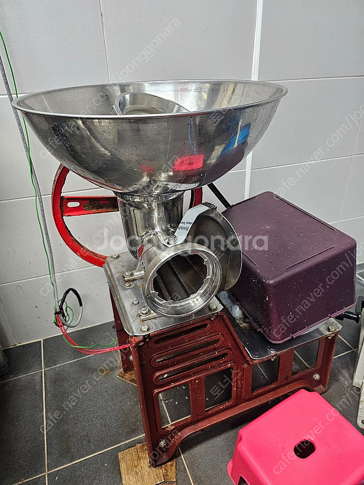 (부산) 원뿔 종합분쇄기 WP-950C 스텐축 2마력 ...--1