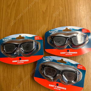 스피도 Sunny G 미러 수경 새상품