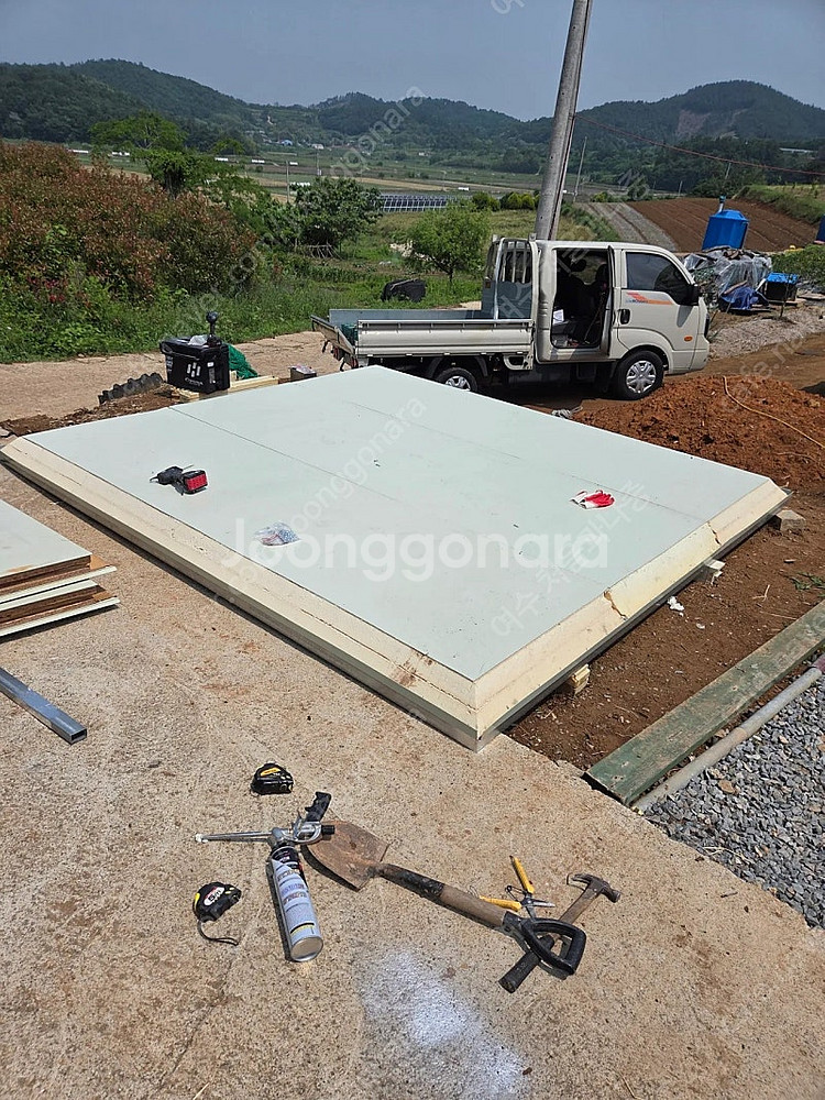 중고 저온저장고 3평 현장제작 해드림니다--2