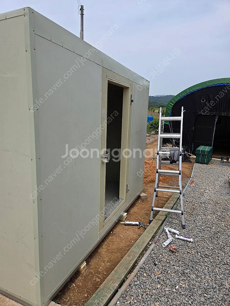 중고 저온저장고 3평 현장제작 해드림니다--4