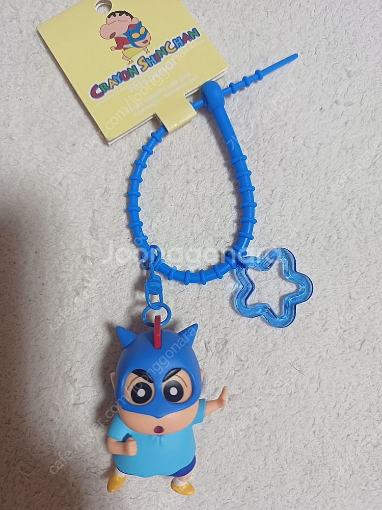 (새상품) 짱구 액션가면 키링 가방고리--0