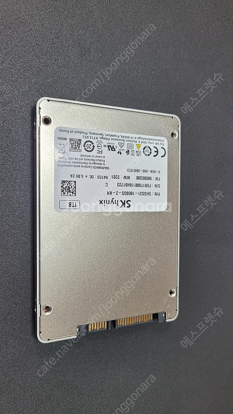 sk하이닉스 ssd 1테라 ssd 1tb ​ 신품급--1