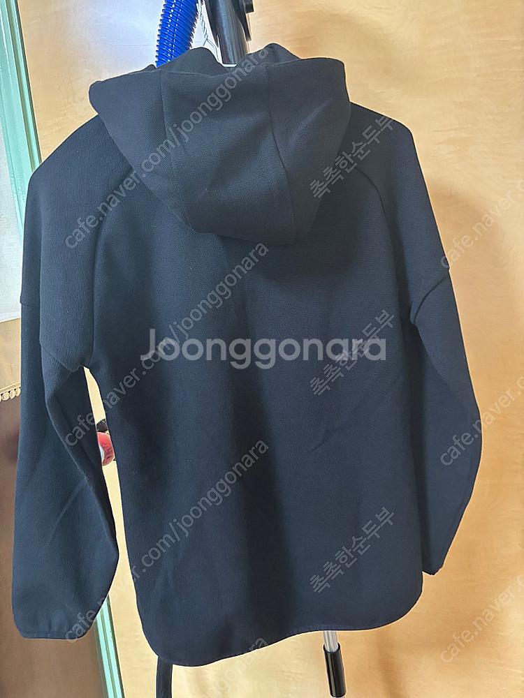 라코스테스포츠 블랙 후드집업--1