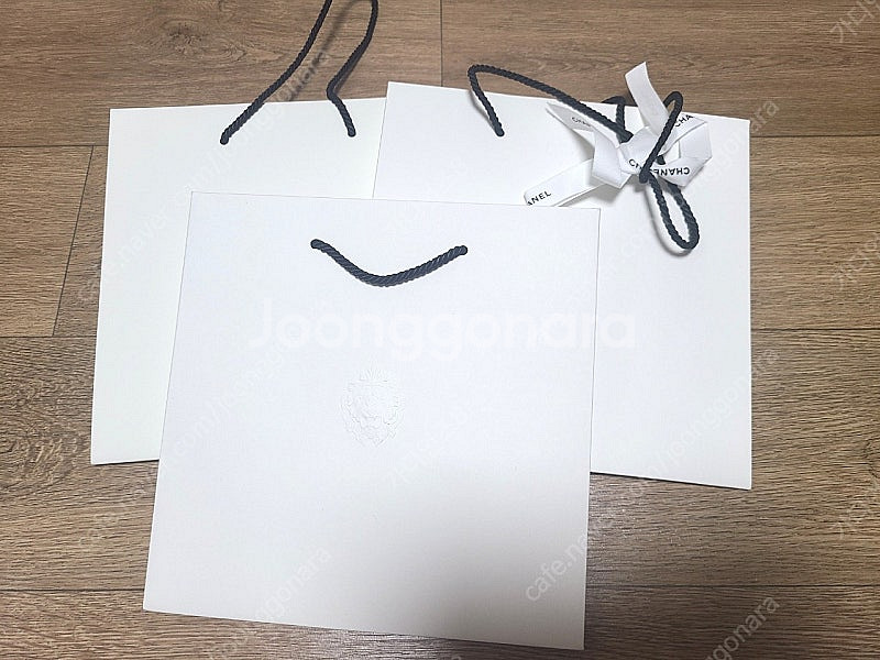 샤넬 쥬얼리 쇼핑백 미사용 8천원--0