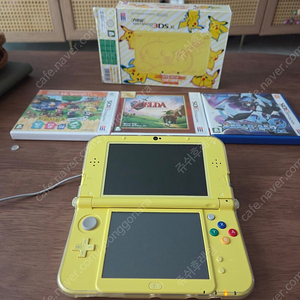 닌텐도 3DS 피카츄에디션 동물의숲 게임팩