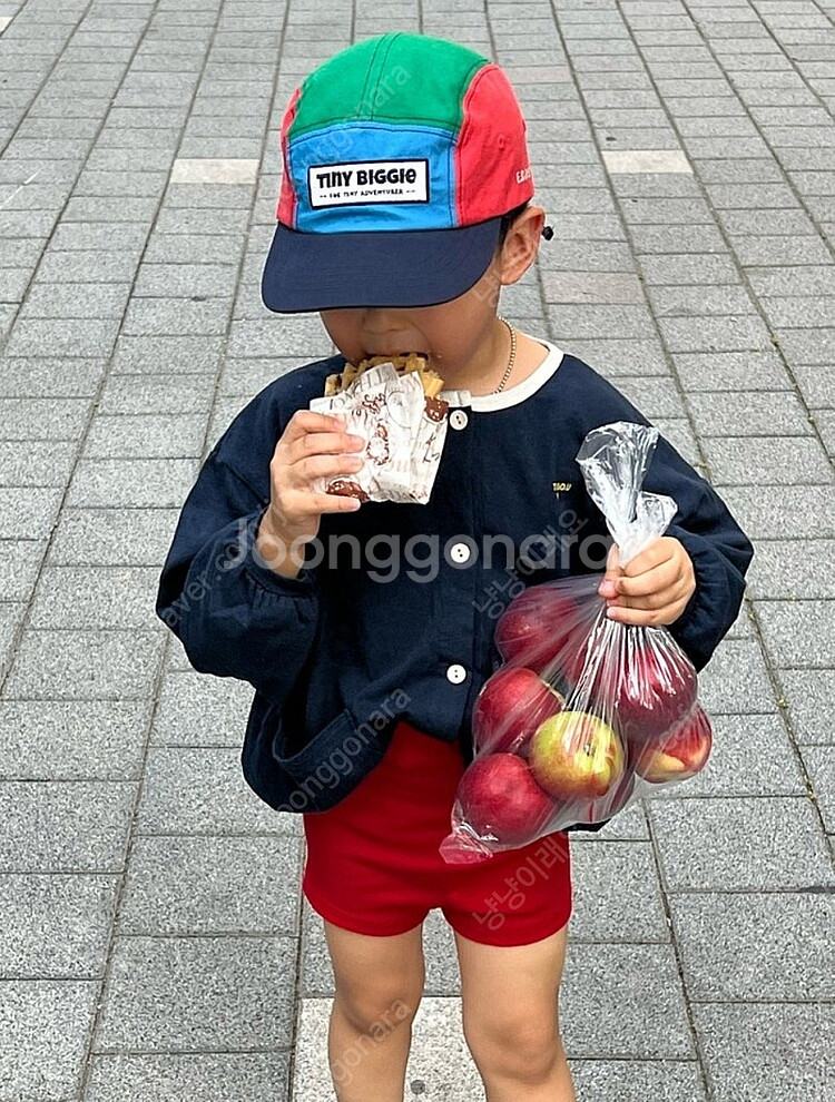 타이니비기 캠프캡 새상품--0