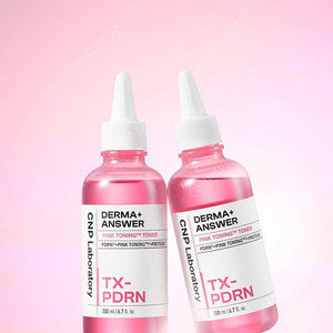 차앤박 더마앤서 핑크토닝 PDRN 토너 앰플 에센스 크림 200ml