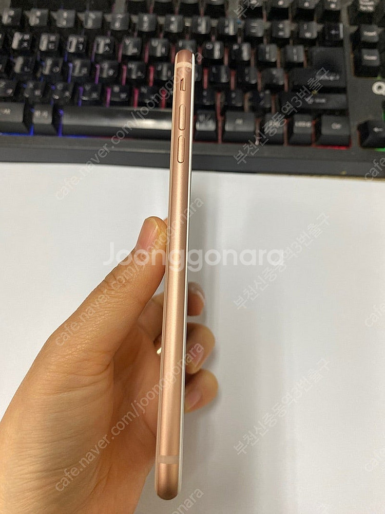 206327 아이폰8플러스 로즈골드 AA급 64GB 배...--4