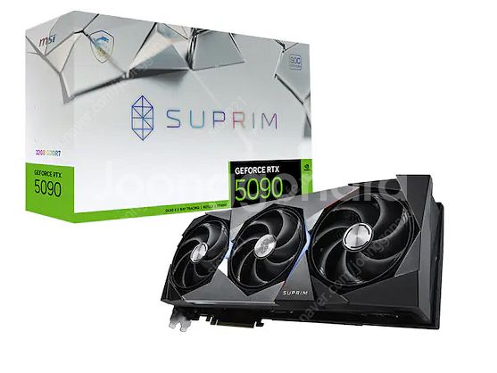 MSI RTX 5090 슈프림 팝니다.--0