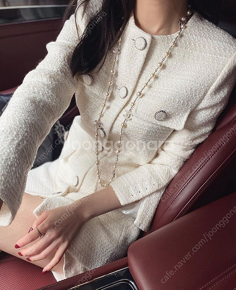 더로랑 japan fabric 트위드자켓(새상품S)--1
