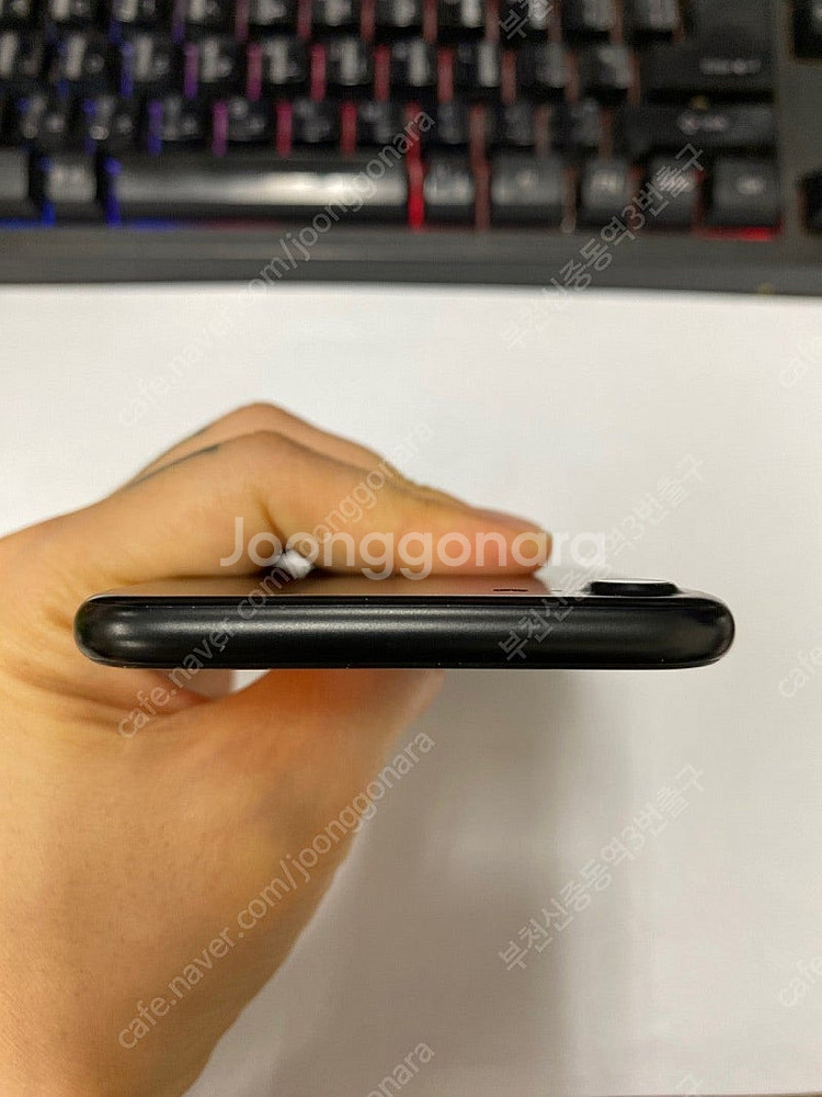 205885 아이폰7 매트블랙 A급 128GB 배터리성...--3
