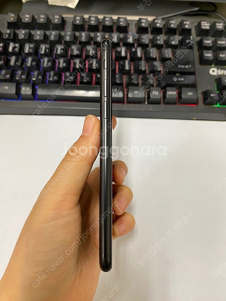 205885 아이폰7 매트블랙 A급 128GB 배터리성...--4