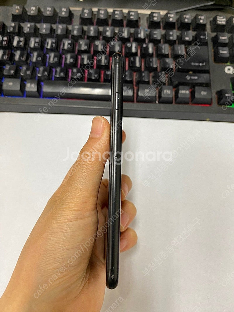 205885 아이폰7 매트블랙 A급 128GB 배터리성...--5