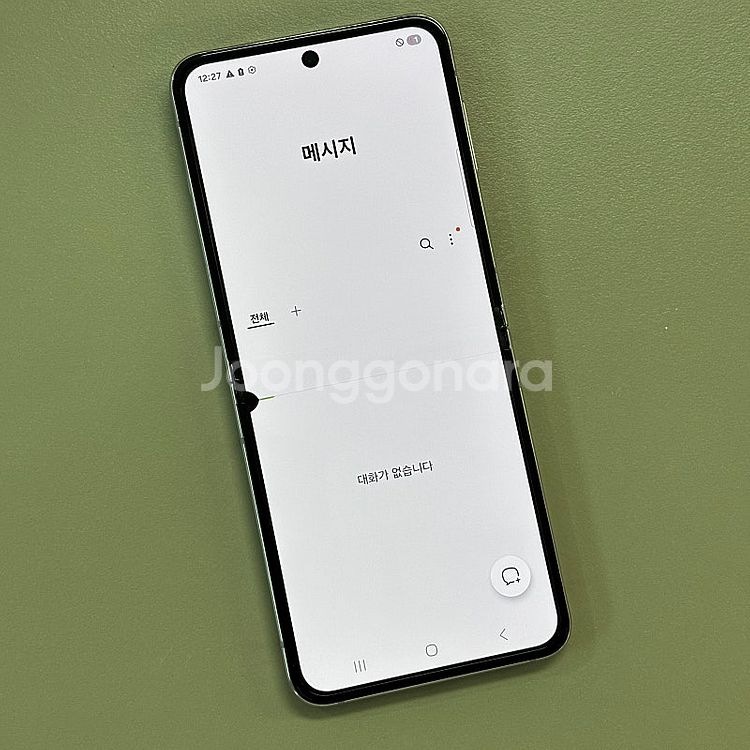 *대용량*갤럭시Z플립5 라벤더색상 512용량 24년3월...--3