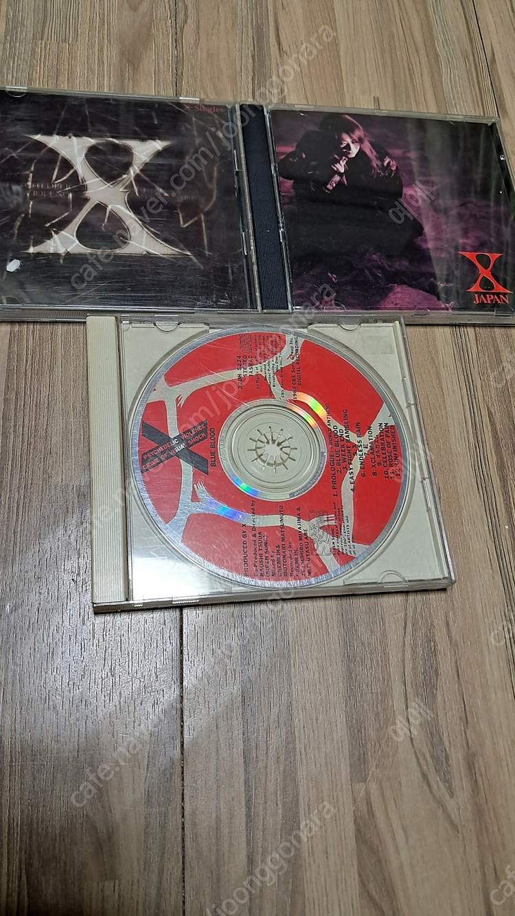 X japan 엑스 제팬 CD 3장 일괄 4만원--1