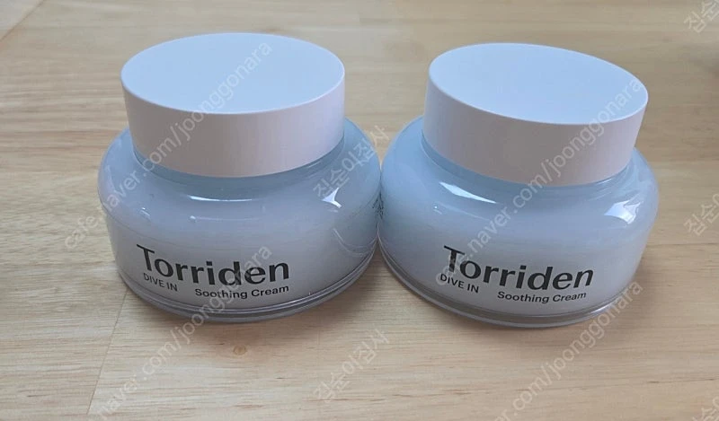 토리든 다이브인 수딩크림 새상품 100ml × 2개 팝니다. 이미지