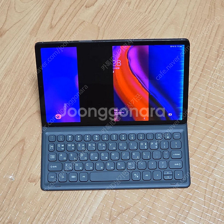 갤럭시탭 S5E LTE 및 키보드 (액정손상)--0