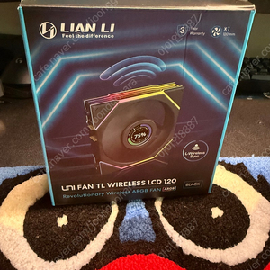 리안리 UNI FAN TL Wireless LCD 120 정방향 팝니다