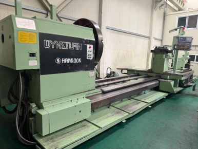 [판매중] 대형CNC선반 / DYNASTURN-17 / 최대가공경 1,700mm / 한국공작기계 이미지