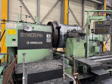 [판매중] 대형CNC선반 / DYNASTURN-17 / 최대가공경 1,700mm / 한국공작기계 이미지