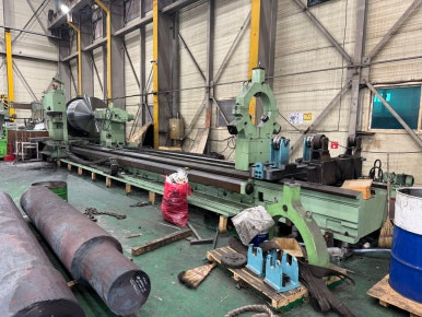 [판매중] 대형CNC선반 / DYNASTURN-17 / 최대가공경 1,700mm / 한국공작기계 이미지