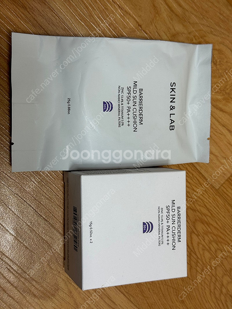 스킨앤랩 선쿠션 본품15g+리필15g, 리필25g 일괄--0
