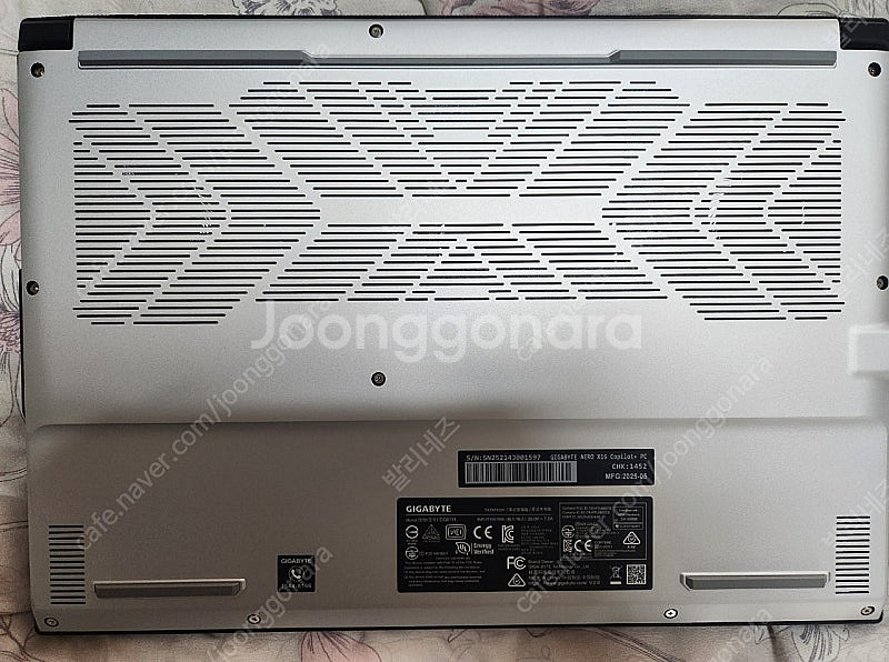 기가바이트 AERO X16 1VH 라이젠 ai 7 35...--3