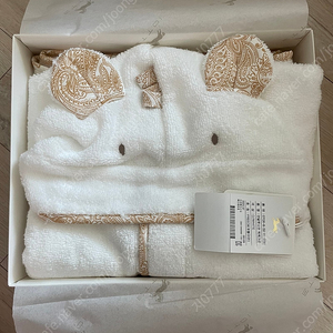 에뜨와 안달루시안 목욕가운 아기선물 새상품