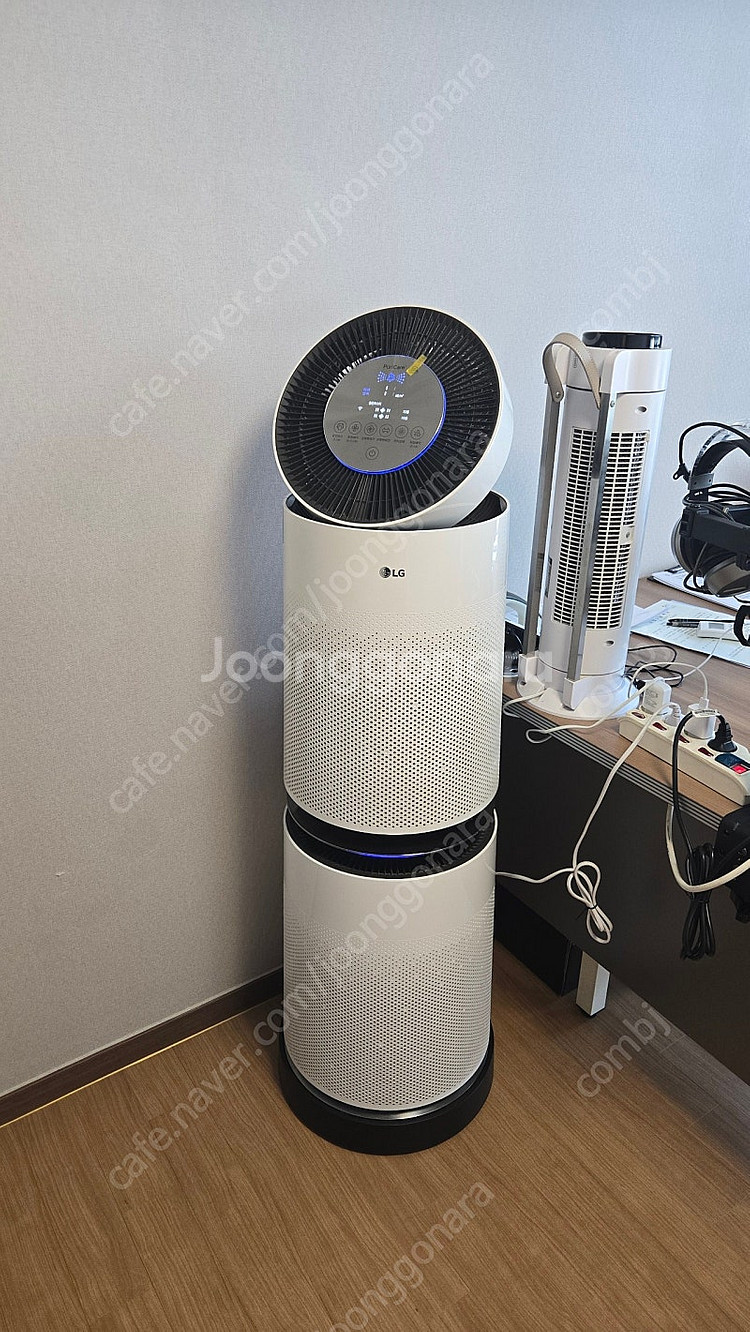 LG 퓨리케어 360 공기청정기 + 무빙휠--0