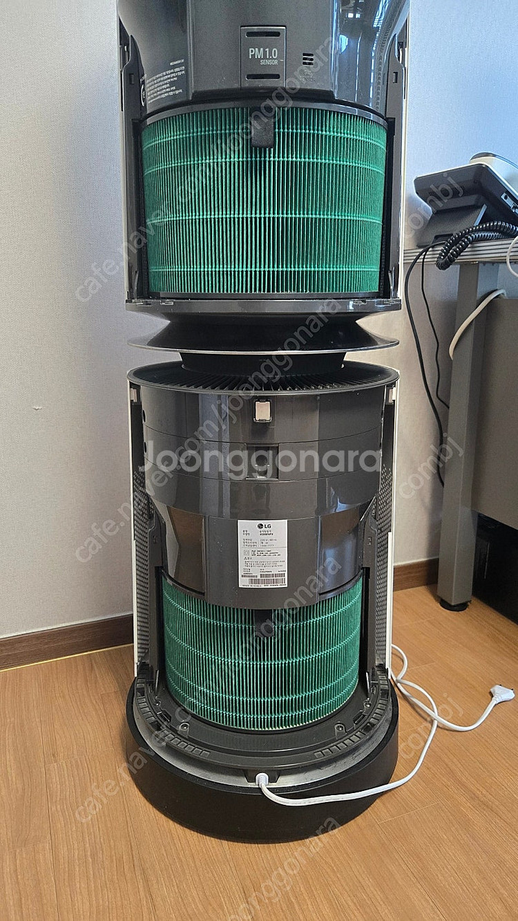 LG 퓨리케어 360 공기청정기 + 무빙휠--3