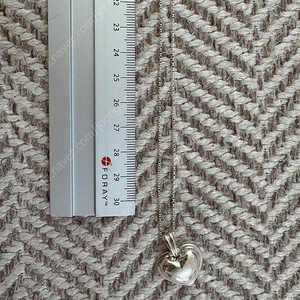 포틀 Forever Necklace (silver) 목걸이 새상품 팝니다