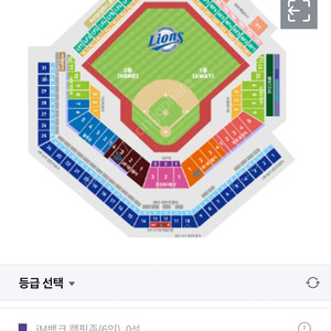 [정가양도] 대구 8월 3일 외야지정석 2연석 지정석 야구티켓 일요일 삼성라이온즈