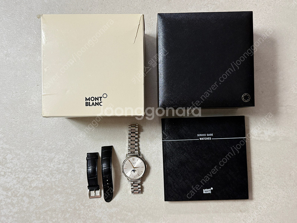 몽블랑 헤리티지 문페이즈 몽씬문 오토매틱시계 팝니다--1
