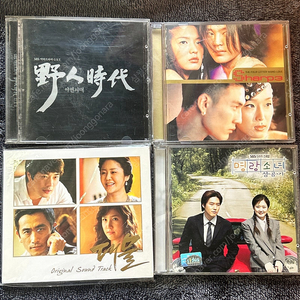 cd 야인시대 샵 샾 명랑소녀성공기 대물 오스트 ost