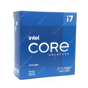 I7-11700KF 인텔 cpu 팝니다.