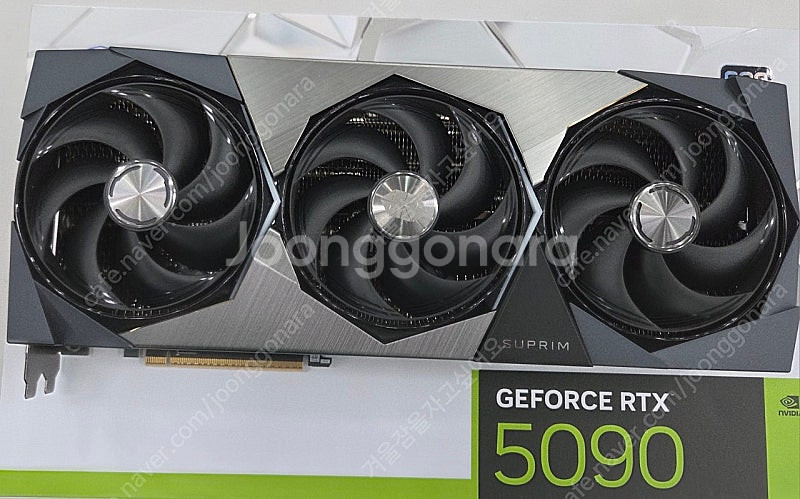 MSI 지포스 RTX 5090 슈프림 SOC D7 32...--0
