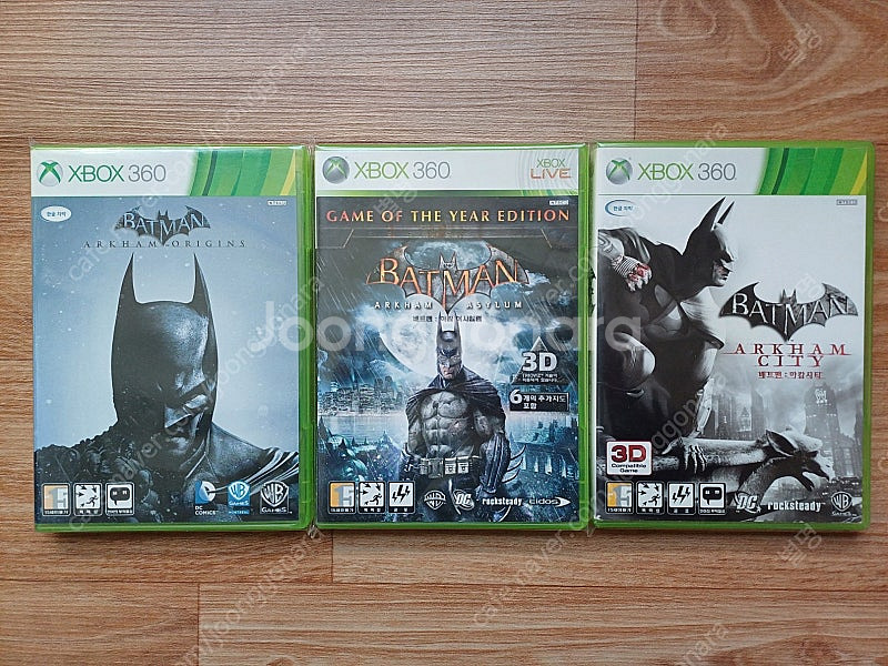 배트맨 아캄 3부작 = 6만원--0