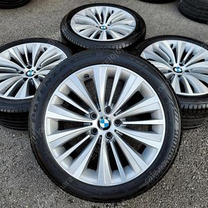 [판매] BMW F10 5GT 5/7시리즈 순정 19인치 휠 타이어 세트 팝니다.